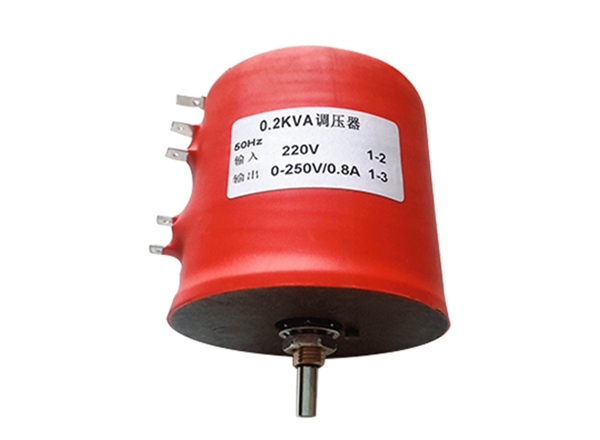 单相0.2KVA-220V-0-250V面板式安装调压器